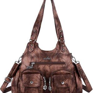 Purses for Women Hobo Bag Soft PU Leather Shoulder Bag for Women